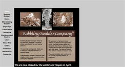 Desktop Screenshot of bubblingboulder.com